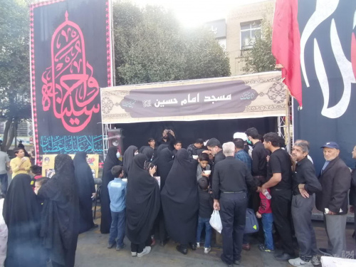 گزارش تصویری فعالیت مواکب در راهپیمایی جاماندگان اربعین مشهد (19)	