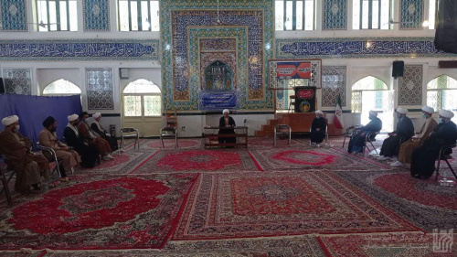 نشست امام جمعه محترم تربت جام با ائمه جماعات مساجد این شهر 