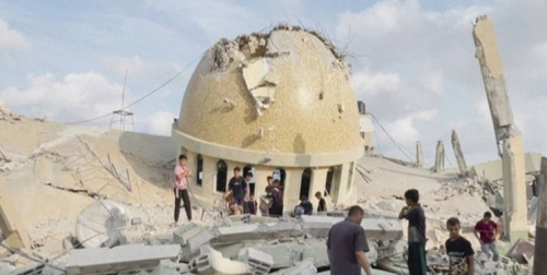 تخریب 2 مسجد دیگر در حمله رژیم صهیونیستی به غزه