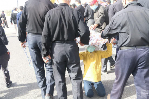 همایش پیاده‌روی جاماندگان اربعین حسینی در بجستان برگزار شد