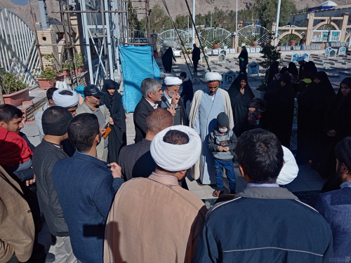 برگزاری اردوی زیارتی ائمه جماعات مساجد شهر بیرجند در استان کرمان 