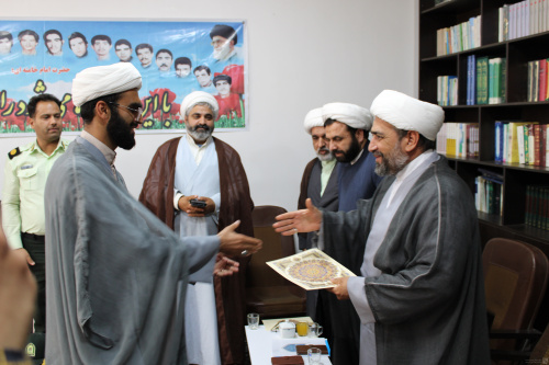 معارفه دبیر امور مساجد بخش سه‌قلعه شهرستان سرایان