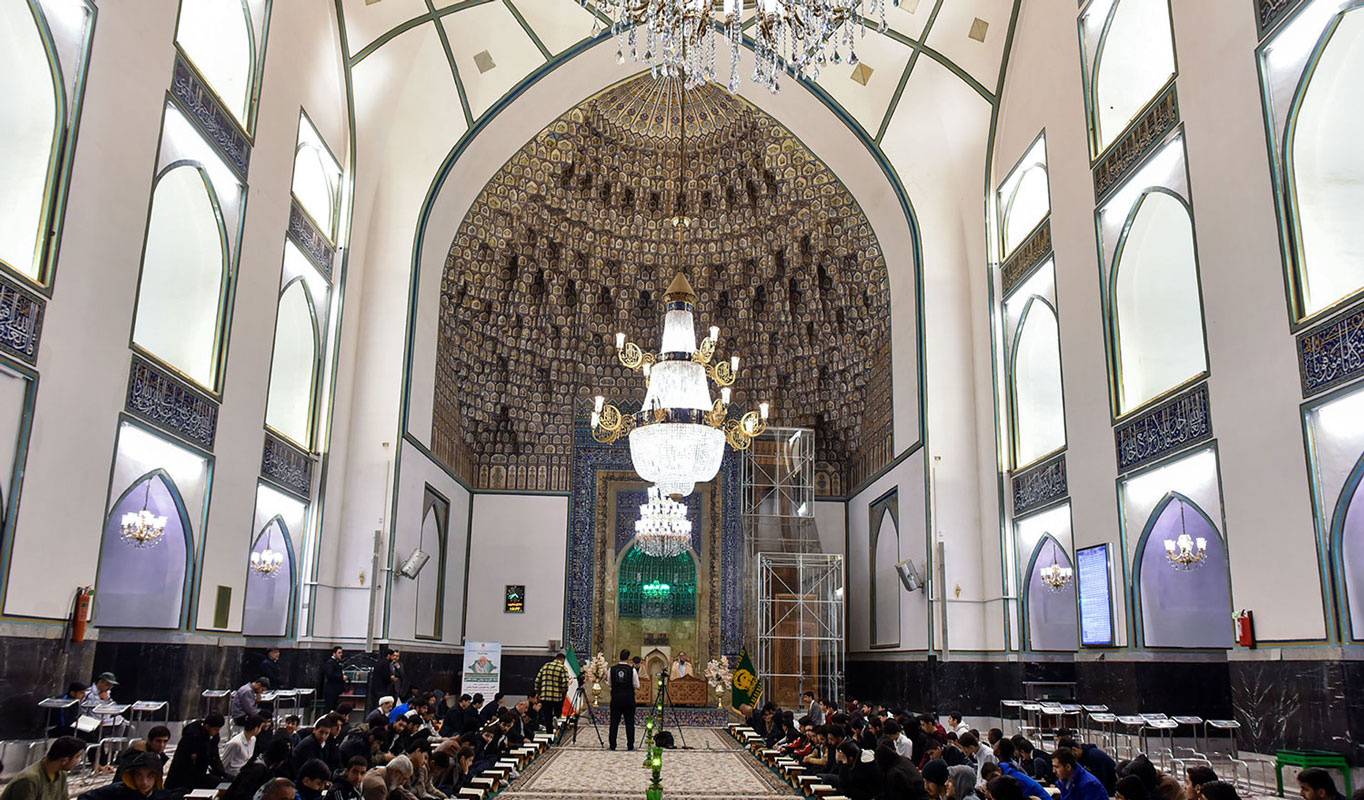 جلسه سنتی قرآن کریم در مسجد گوهرشاد برگزار شد